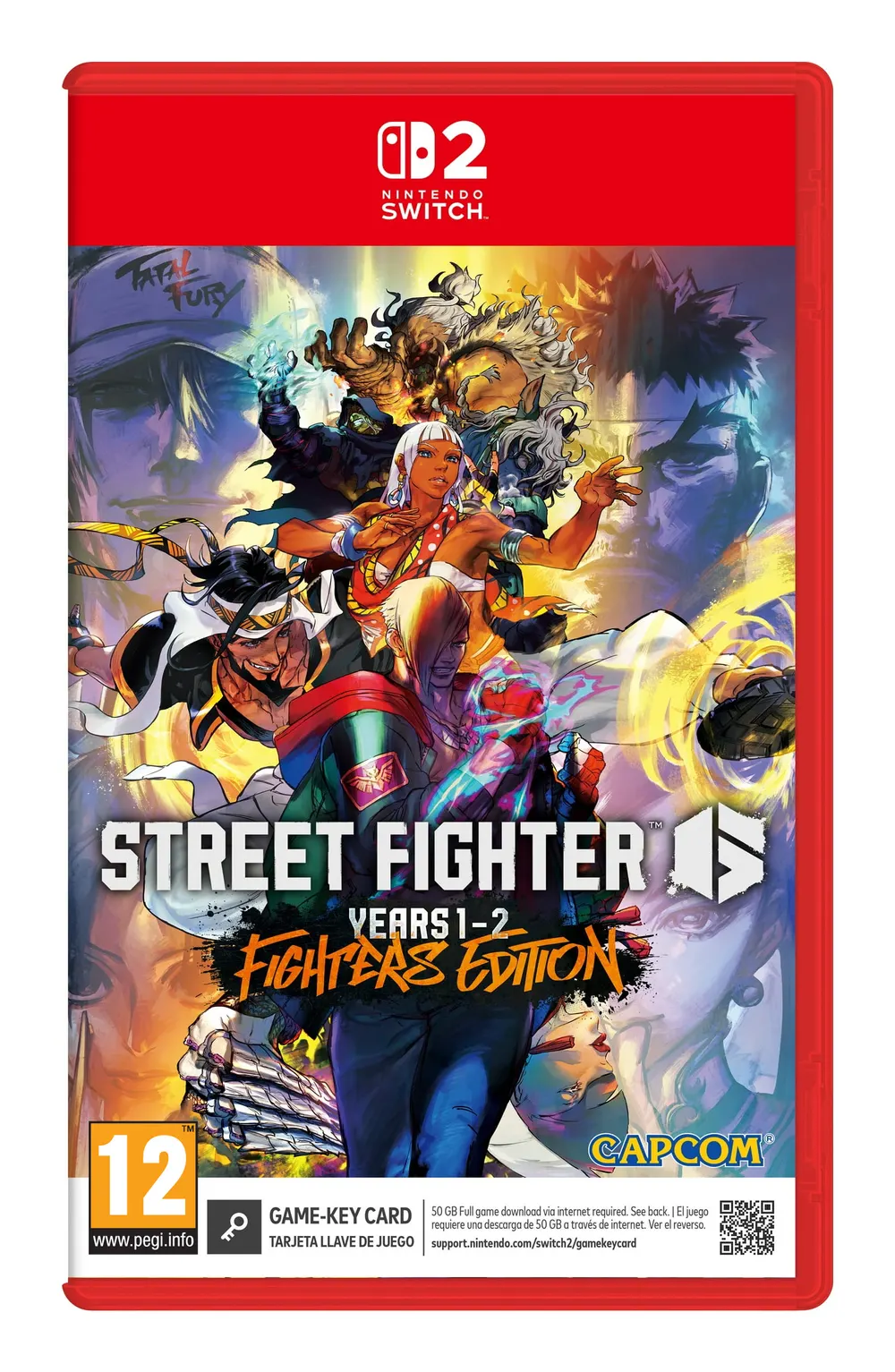 Switch 2 Street Fighte 6r Years 1-2 - Fighters Edition