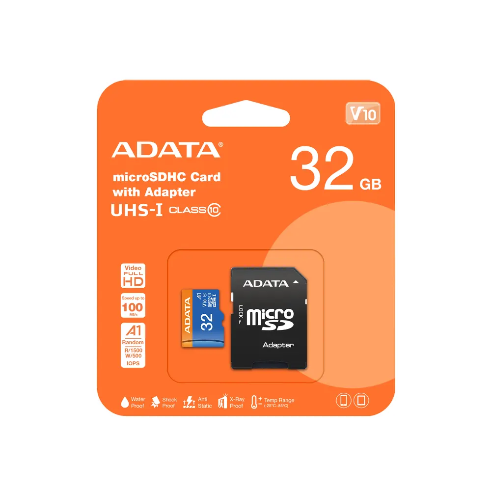 SDHC32GBUHS-I CLASS10A1 + ADAPTER mikro memorijska kartica