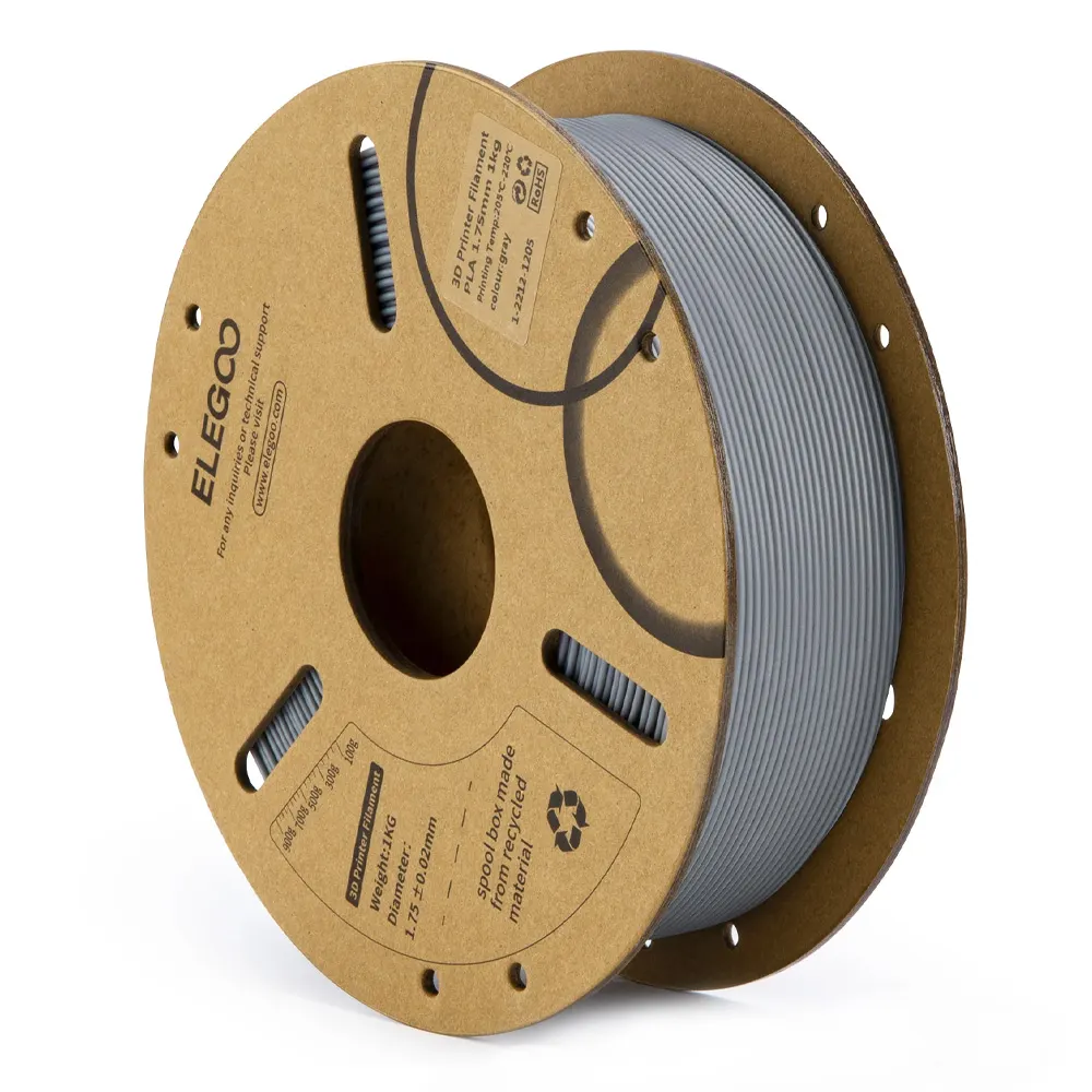 PLA Filament 1kg - Grey