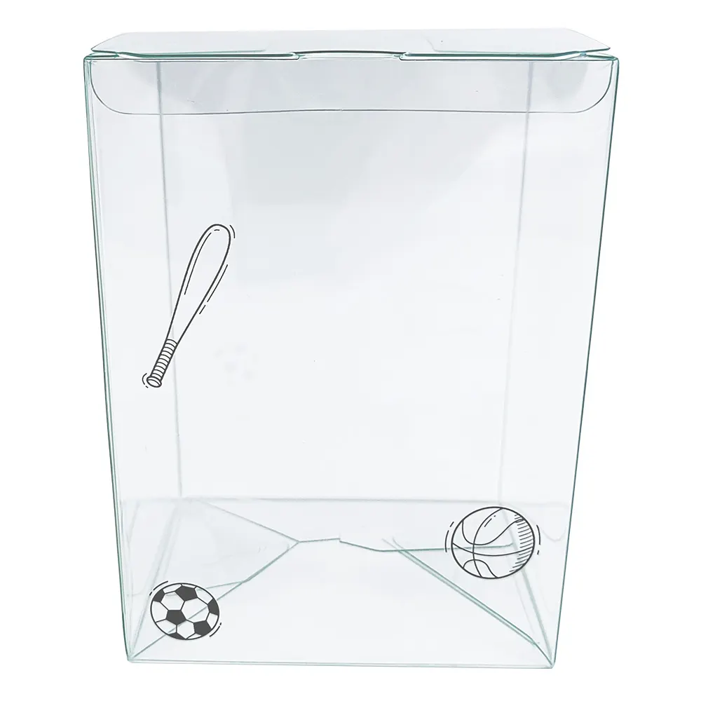Clear Sport Version 4'' Pop Protector With Film On It With Soft Crease Line And Automatic Bot Lock