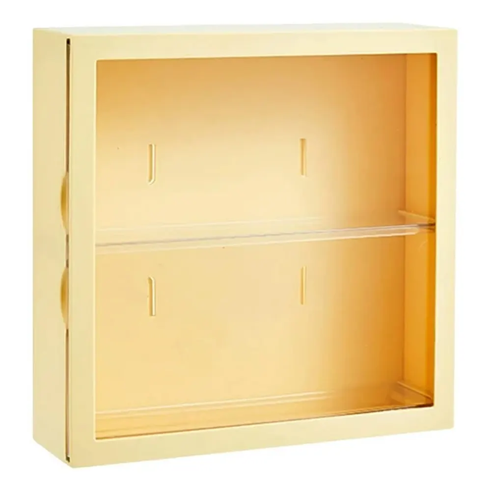 Wall Mounted Display Box (Yellow)