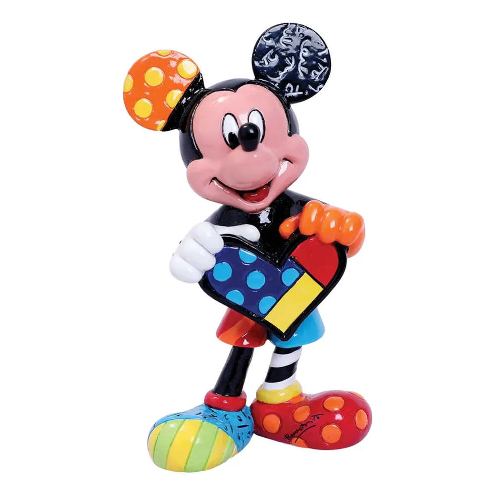 Mickey Mouse with Heart Mini Figurine