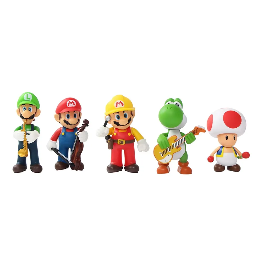 Super Mario Music - Mario Characters set (6pcs)