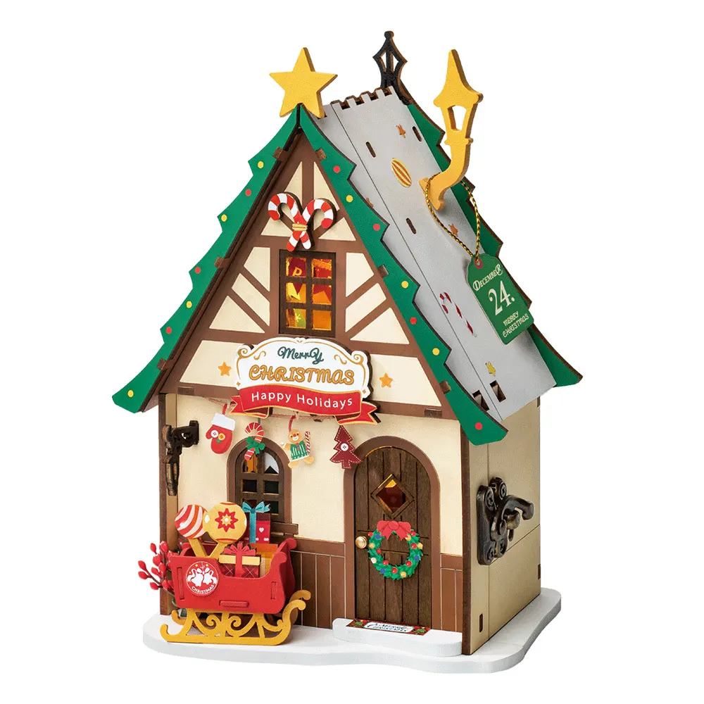 Twinkling Christmas House
