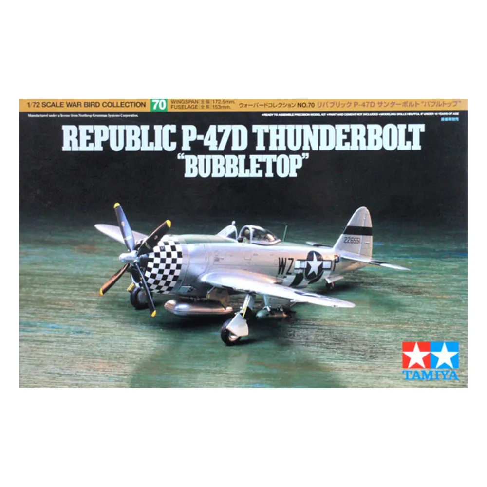 1:72 P-47D Thunderbolt Bubbletop