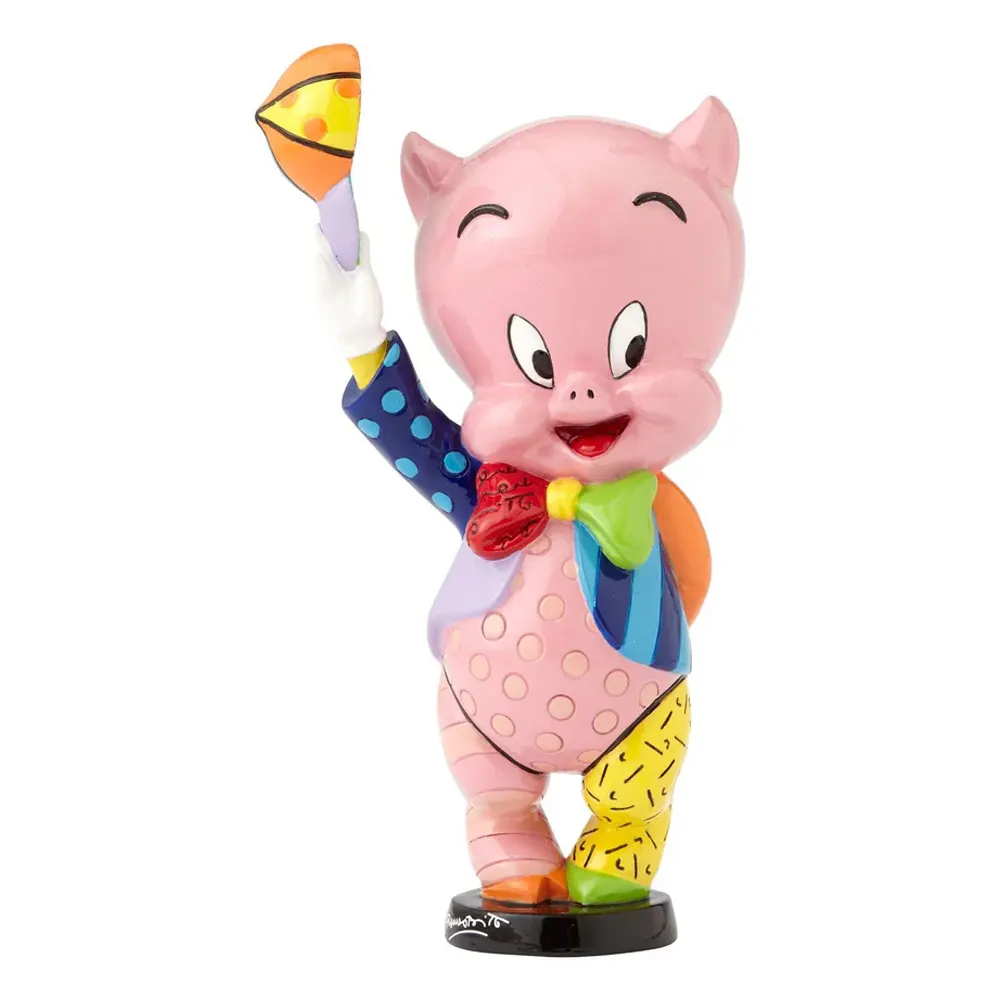 Porky Pig with Baseball Cap Figurine