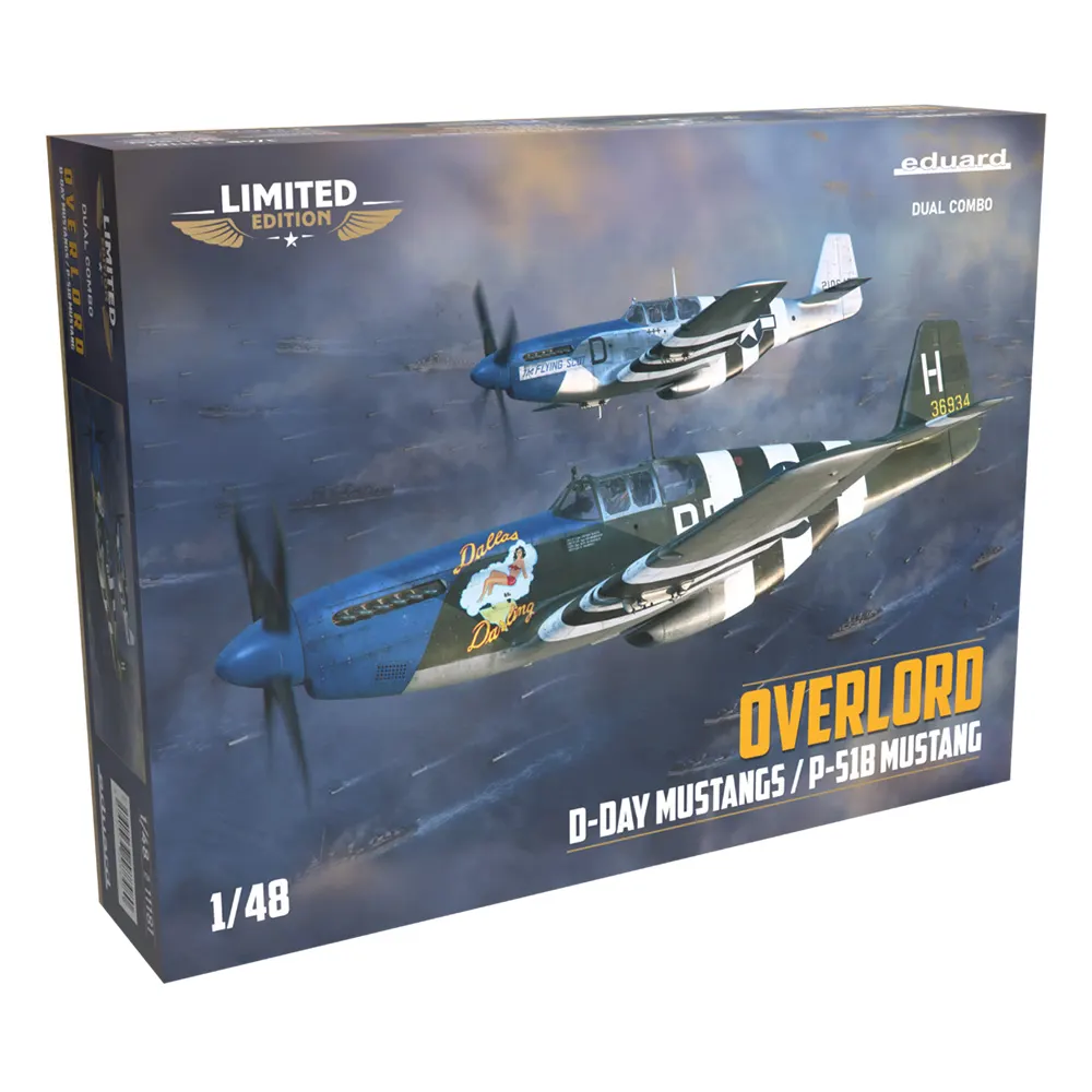 1:48 Overlord: D-Dau Mustangs - P-51B