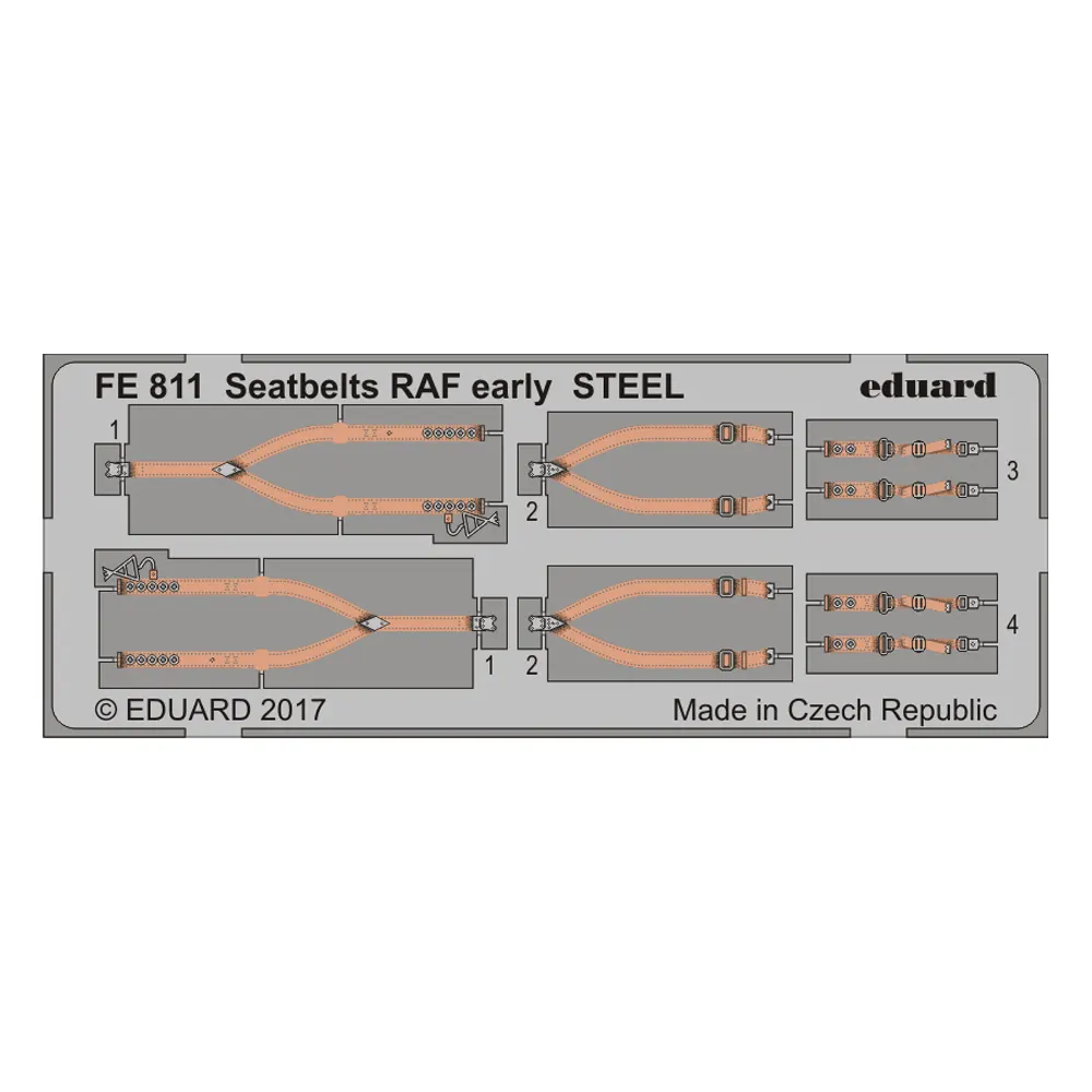 1:48 Seatbelts RAF Early - Steel