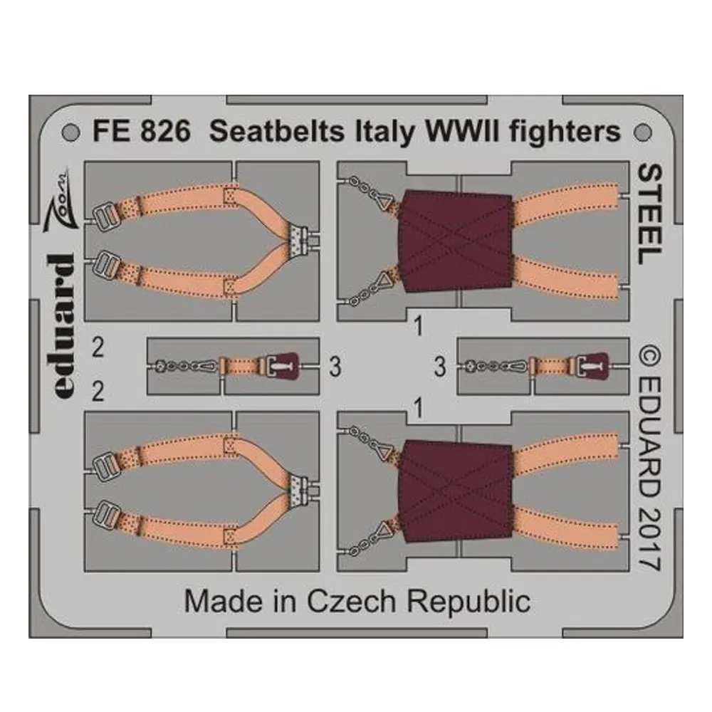 1:48 Seatbelts Italy WWII fighters - Steel