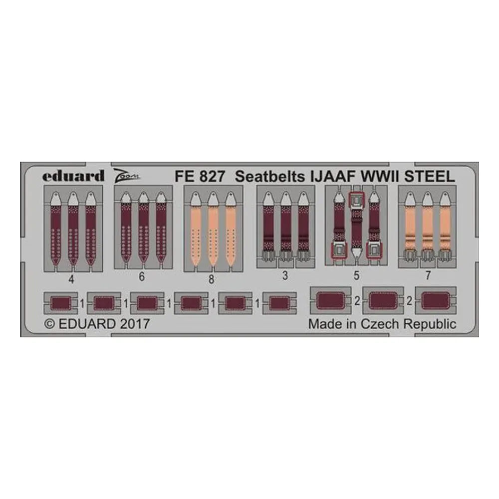 1:48 Seatbelts IJAAF WWII - Steel