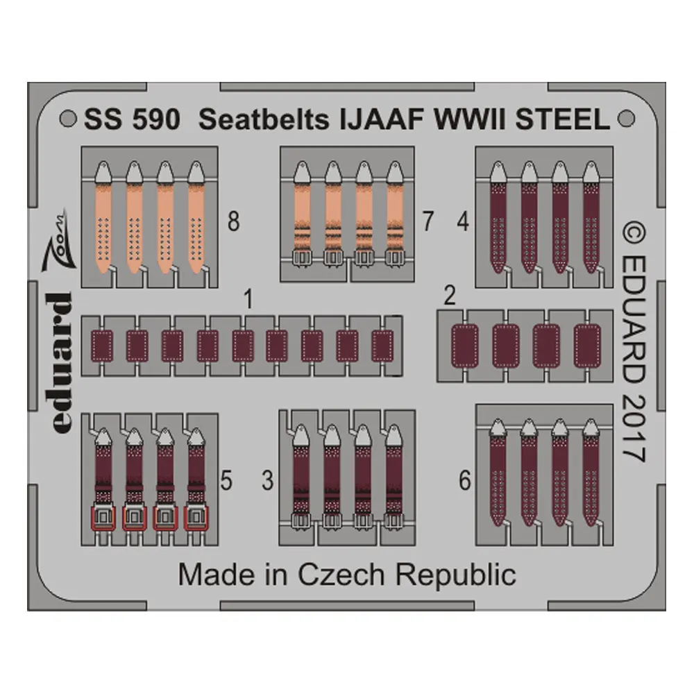 1:72 Seatbelts IJAAF WWII - Steel