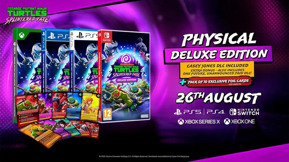 PS5 Teenage Mutant Ninja Turtles: Splintered Fate - Deluxe Edition