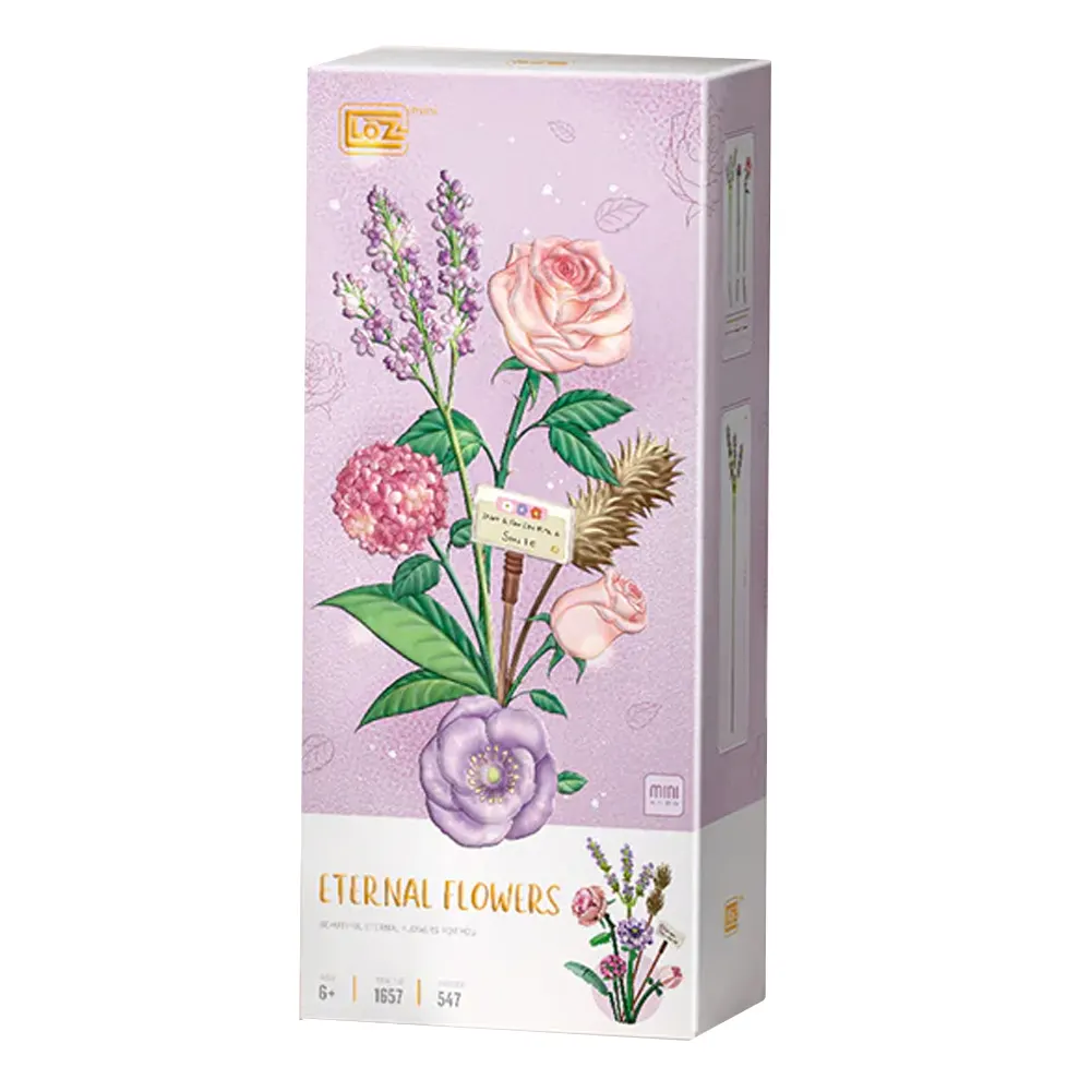 Loz - Lavender and Pink Rose