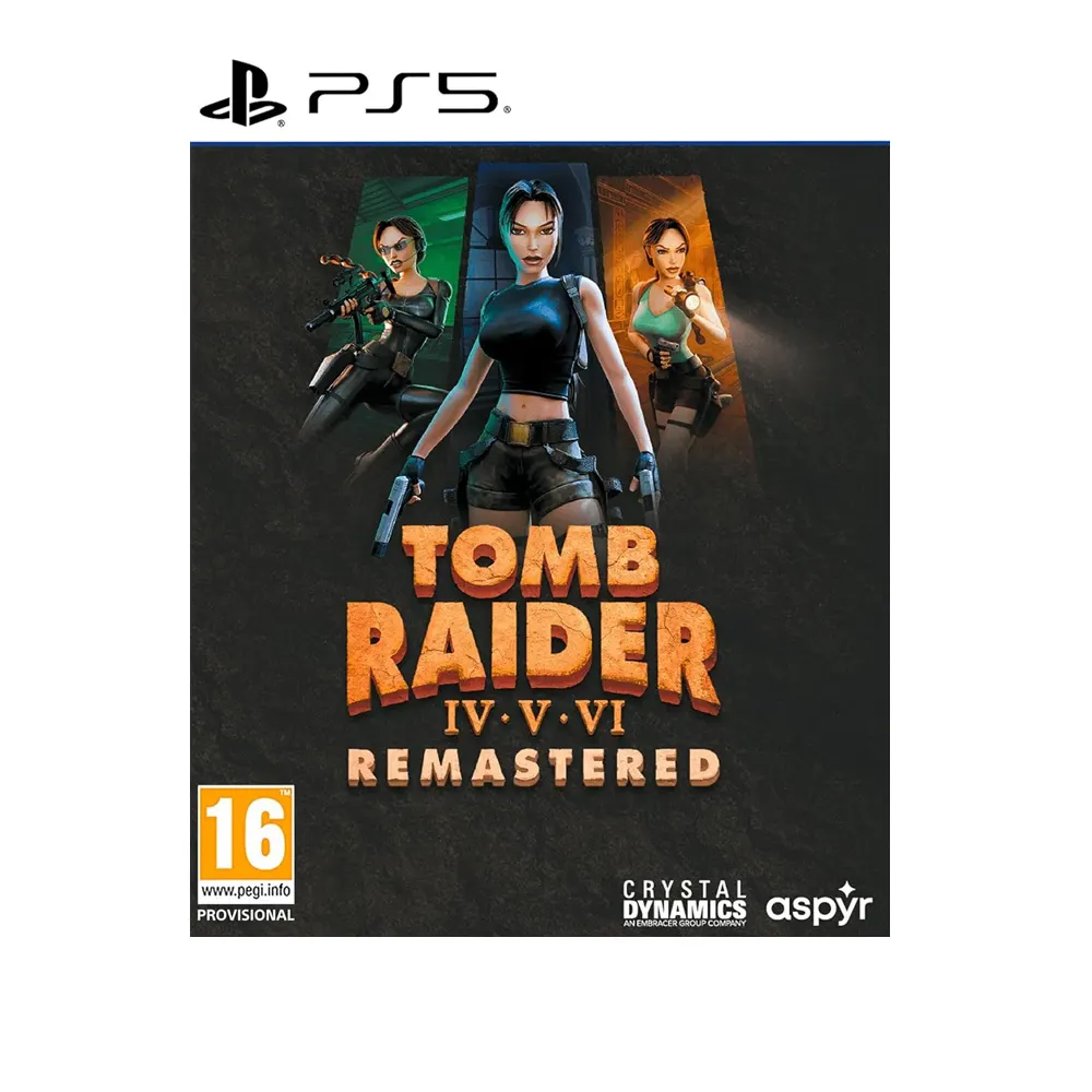 PS5 Tomb Raider IV-VI Remastered Starring Lara Croft