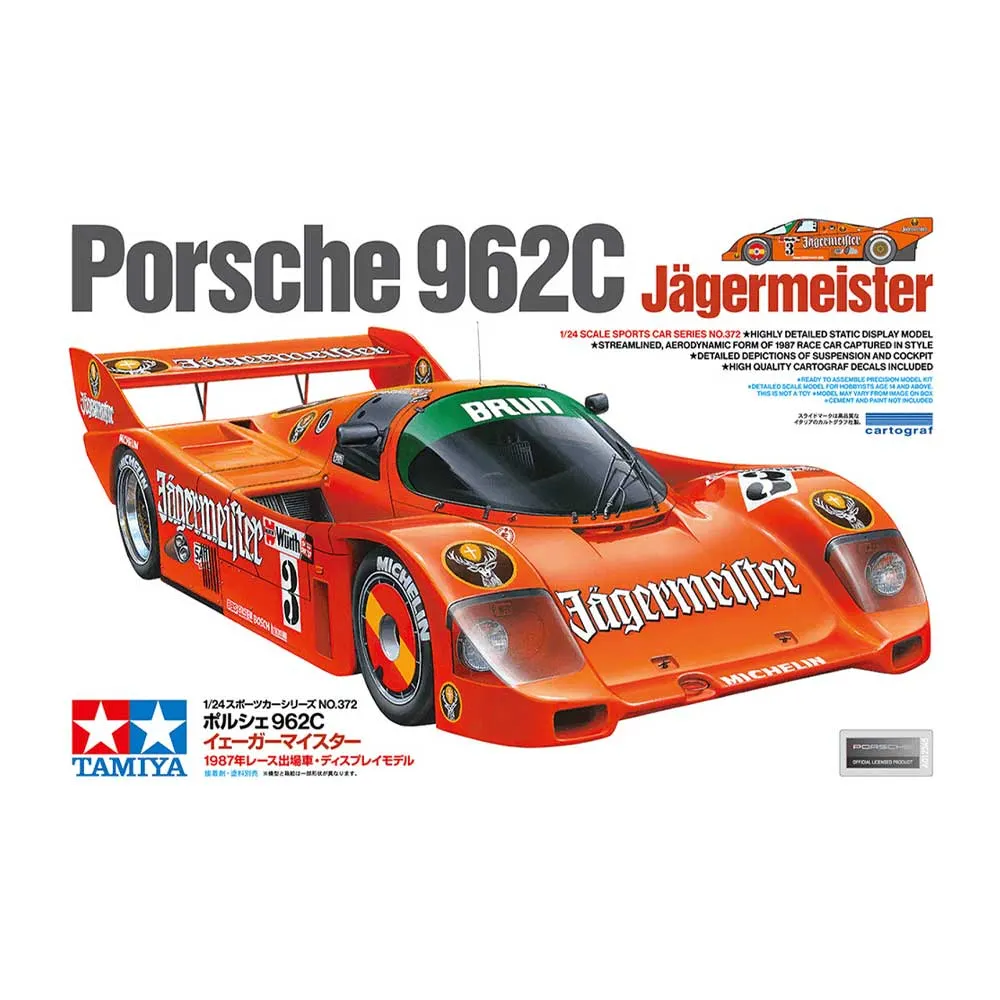 1:24 Porsche 962C Jägermeister