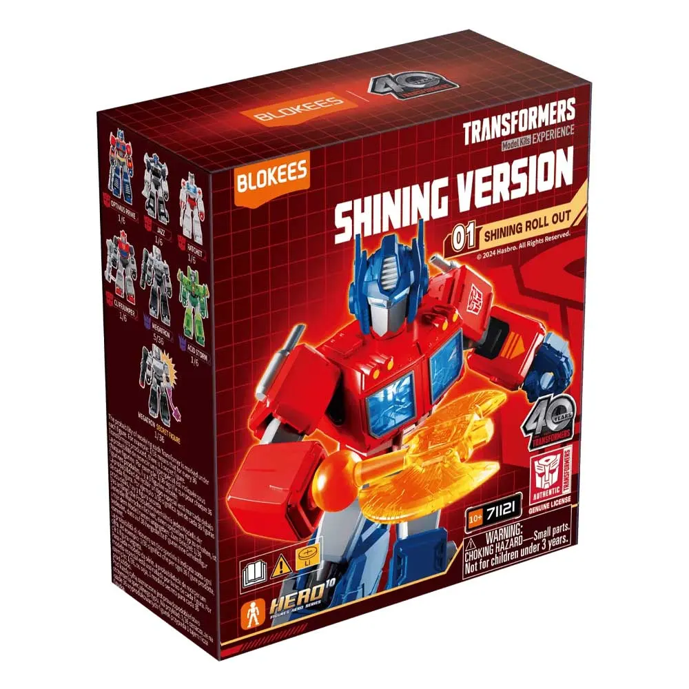 Transformers - Shining Version 01 - Shining Roll Out- Light-up Eyes & Chest