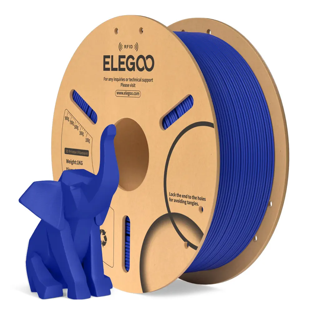 PLA Dark Blue 1,75 mm / 1000 g Paper Spool(RFID)