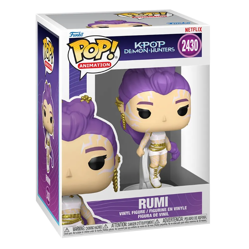 Funko POP! Animation: KPOP Demon Hunters S2 - Rumi w/Chase (Glow)