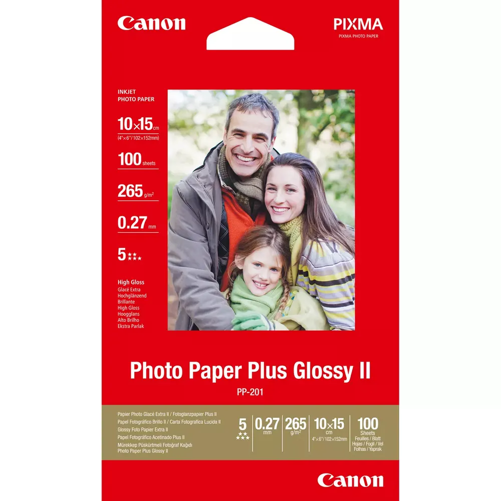 Foto papir Canon PP-201 4x6 inc 100Sh