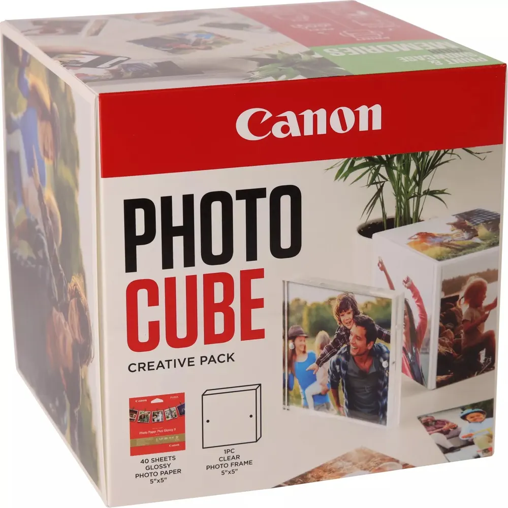 Foto papir Canon PP-201 5X5 PHOTO CUBE CP WH/GR