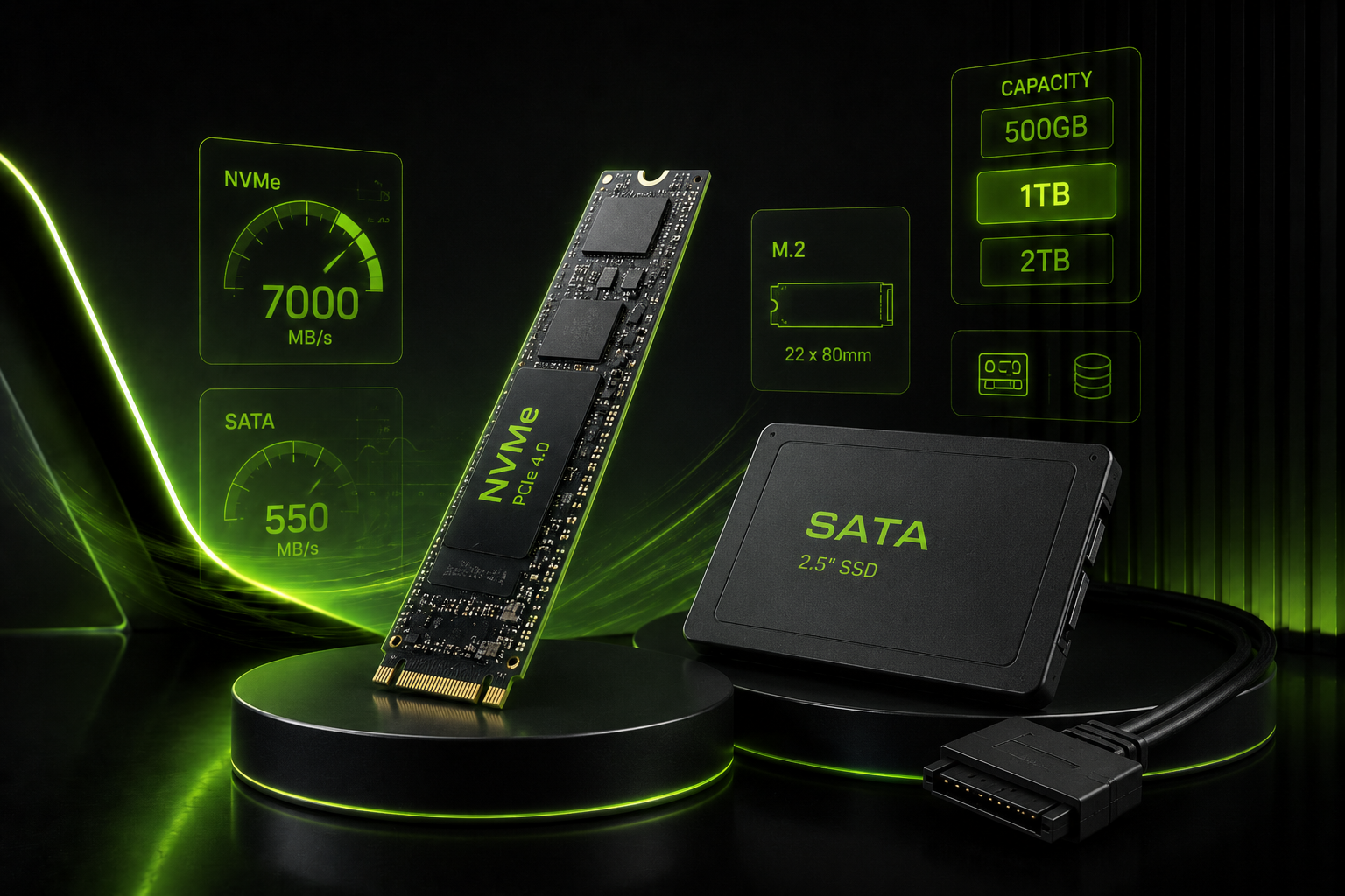 SSD vodič: NVMe vs SATA, M.2 i koliko kapaciteta